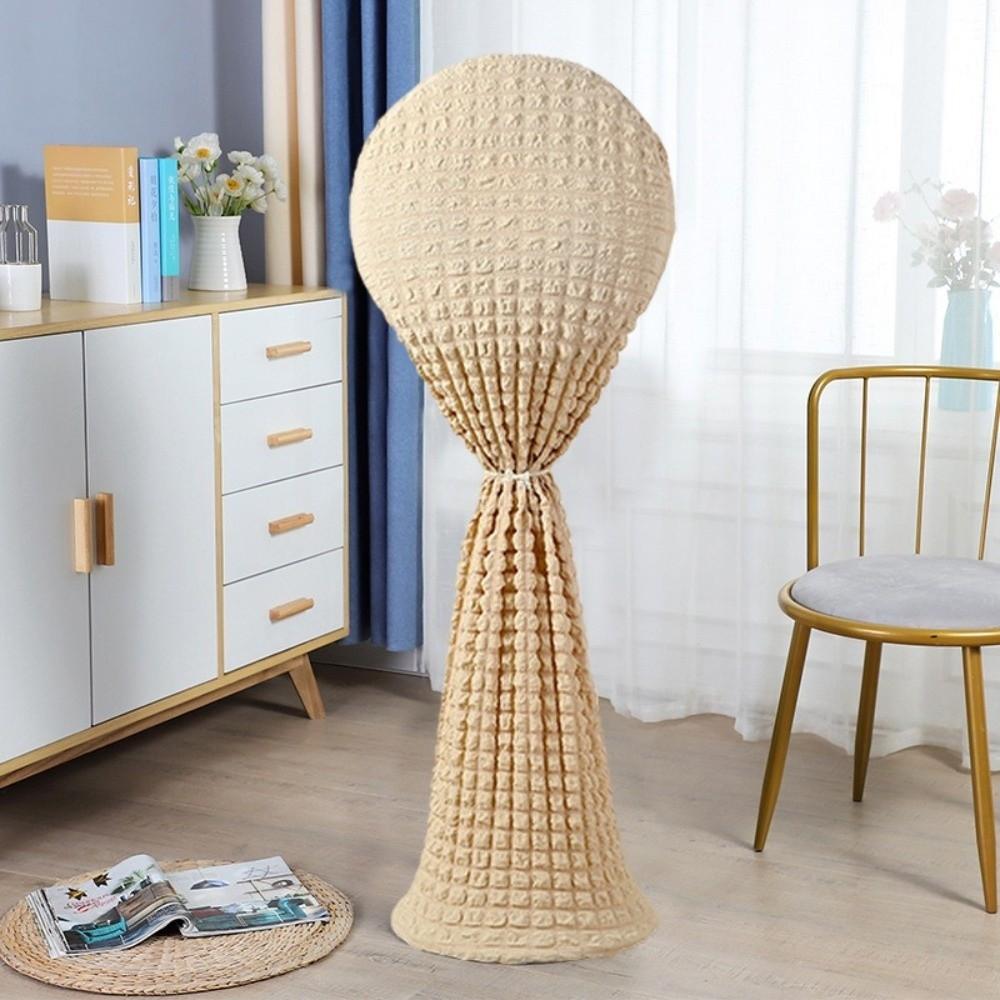 Bubble Grid Fan Protective Cover Solid Color Fan Grid Cover Portable Fan Storage Cover Indoor