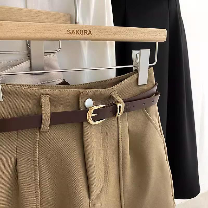 Лето 2025 Корейский стиль Ретро Шорты женские повседневные А-силуэта с высокой талией и широкими штанинами