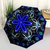1pc Mandala Pattern Automatic Open/Close Umbrella, Halloween &  Gifts - Ideal for Daily, Formal, Party Use, Durable Canopy yy251011010