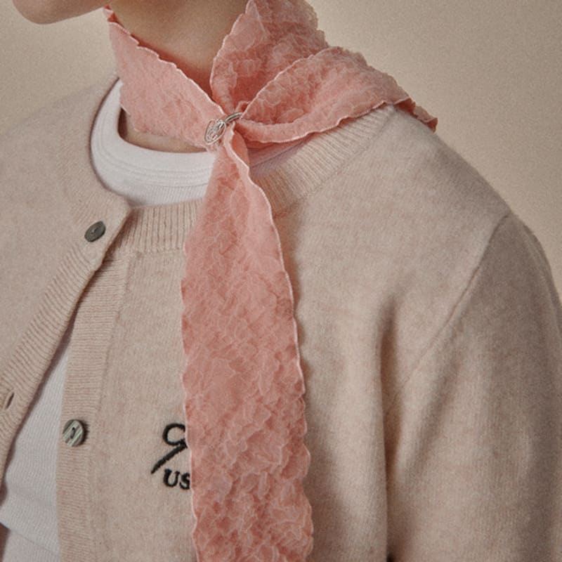 Длинный кружевной шарф OVT-U (3Colors)
