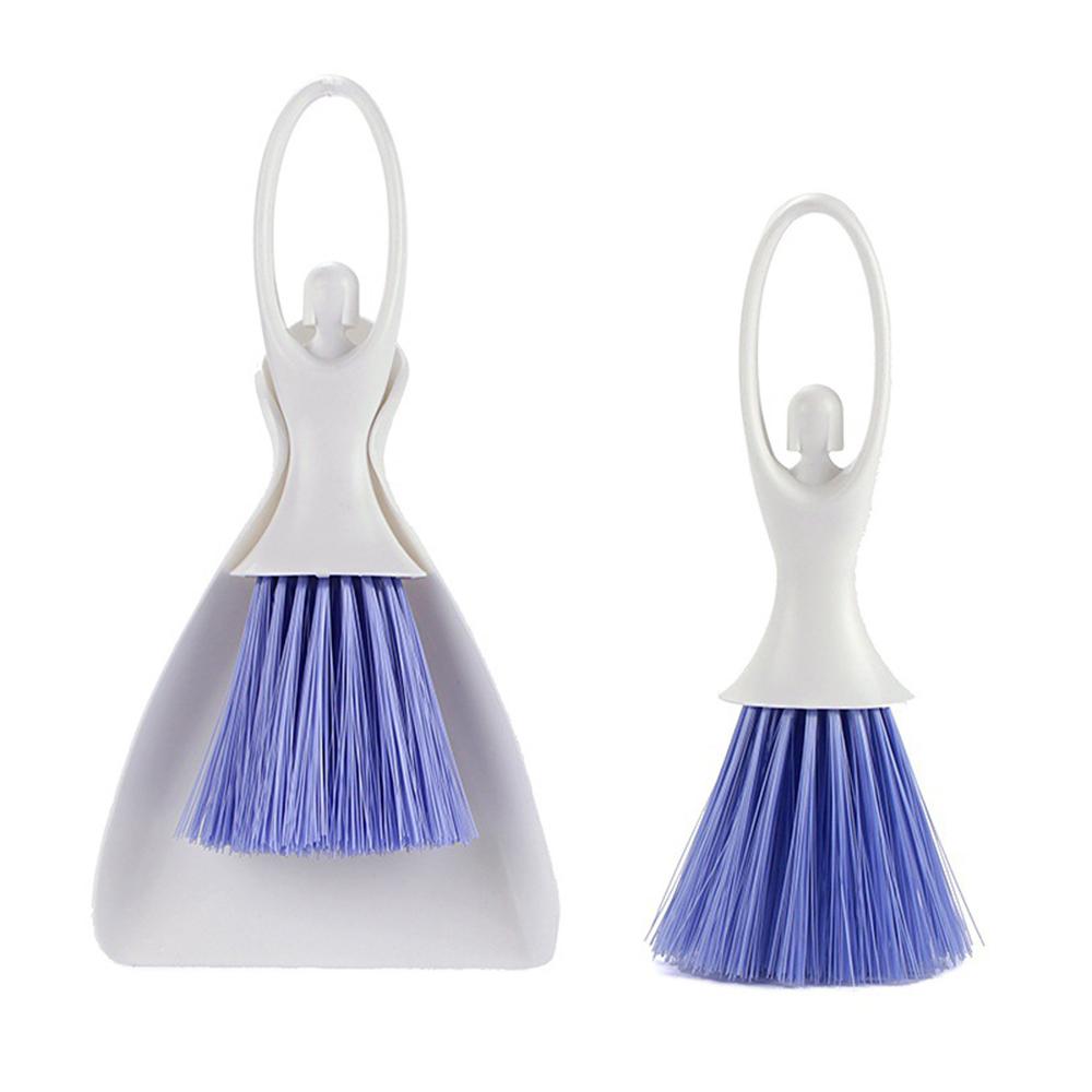 Щетка Angel Brush с лопаткой для чистки мертвых углов в автомобиле, маленькая щетка для очистки вентиляционных отверстий в углах автомобиля