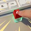 Button Cap Keycap Pendant Led Light Keycap Fidget Keychain New Finger Keyboard  Gift