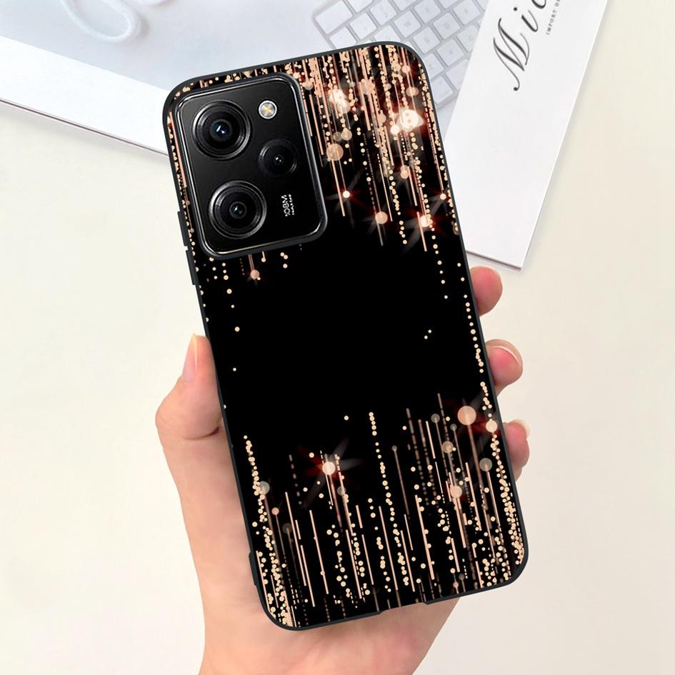 Для Xiaomi Poco X5 Pro 5G Чехол Ударопрочный Силиконовый Модный Узор Мягкая Тонкая Задняя Крышка Для Xiaomi Poco X5 X 5 PocoX5 X5Pro Capa