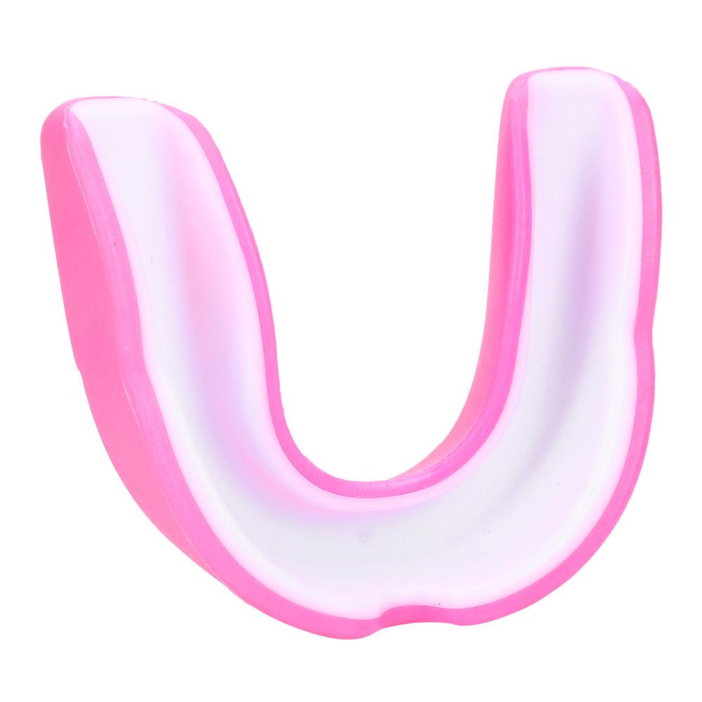 EVA Adult Mouth Guard Teeth Tooth Protector Boxing Accessory Blue & White