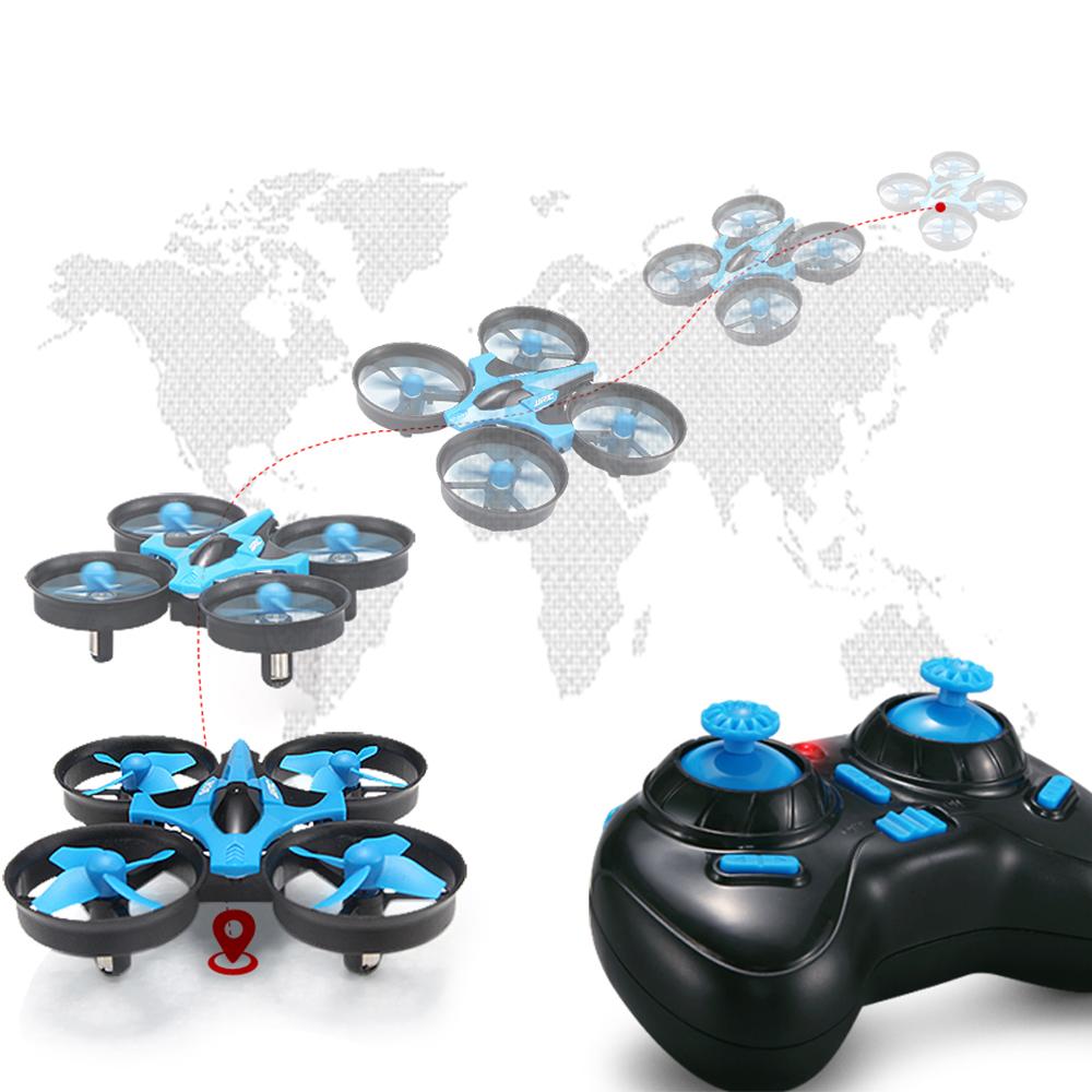Genuin H36 Mini Drone with Light Remote Control Ship 3 Modes 2.4G Quadcopter 360° Flips and Rolls Helicopter UAV Rc Full-coverage Protective Ring