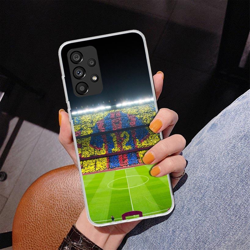 Чехол для телефона с дизайном футбольного мяча для Samsung Galaxy A17 A16 A15 A14 A13 A57 A56 A55 A54 A53 A37 A36 A35 A34 A33 A26 A25 A2