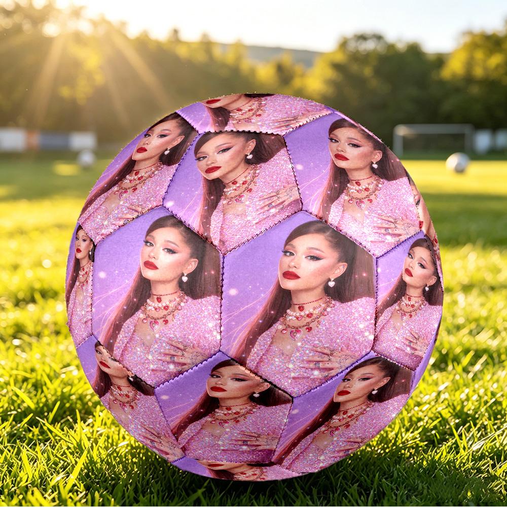 Ariana Grande Size 5 Soccer Ball, Durable Standard Football For Training Match Outdoor Sports