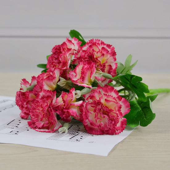 Искусственное растение, яркие, экологически чистые, многоразовые, красивые, для дома и сада, гвоздика, альбом для вырезок, искусственные цветы на день рождения