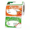 50-250Pcs Santa Claus Christmas Gift Decoration Sticker Packaging Stationery Sticker Happy Holidays Decoration Seal Label