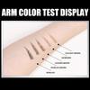 5 Colors Eyebrow Pen Brow Pencil With Hair Like Strokes 4 Tipped Brow Pencil With Fiber Micro-Fork Tips Applicator Creates Creates