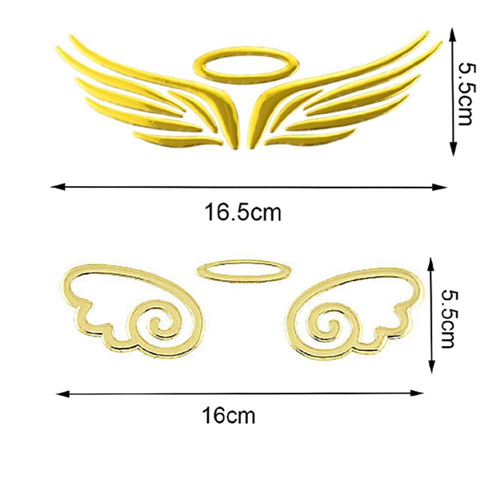 Крутой значок 3D винил крылья ангела феи логотип автомобиля авто грузовика наклейка на автомобиль наклейка на транспортное средство