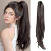 WTB синтетический парик женский прямой конский хвост наращивание волос парик маленький заколка стиль средняя длина прямой конский хвост