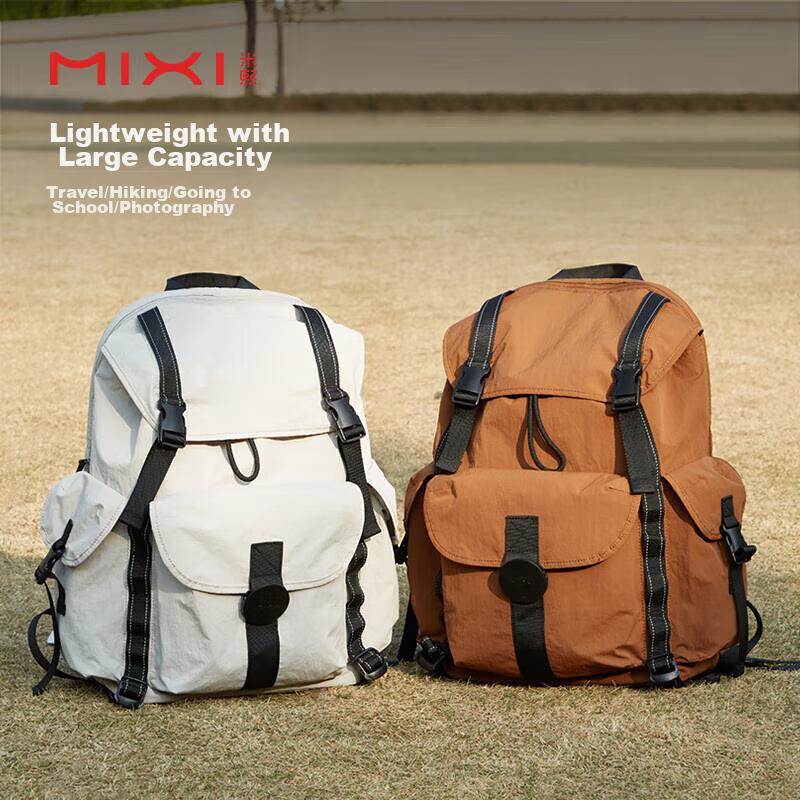 Mixi Large Capacity Backpack for Women And Men, 15.6-Inch Laptop Bag, Lightweight Outdoor Hiking Travel Backpack, School Bag