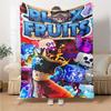 Blox Fruits Theme Printed Blanket - Perfect for Couch, Bed, Travel & Outdoor Use | Machine Washable, Cozy & Durable.