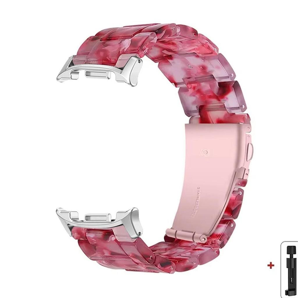 Colorful Resin Strap For Samsung Galaxy Watch 8 40mm 44mm 8 Classic 46mm Smart Watch Replacement Band For Galaxy Watch Ultra2025