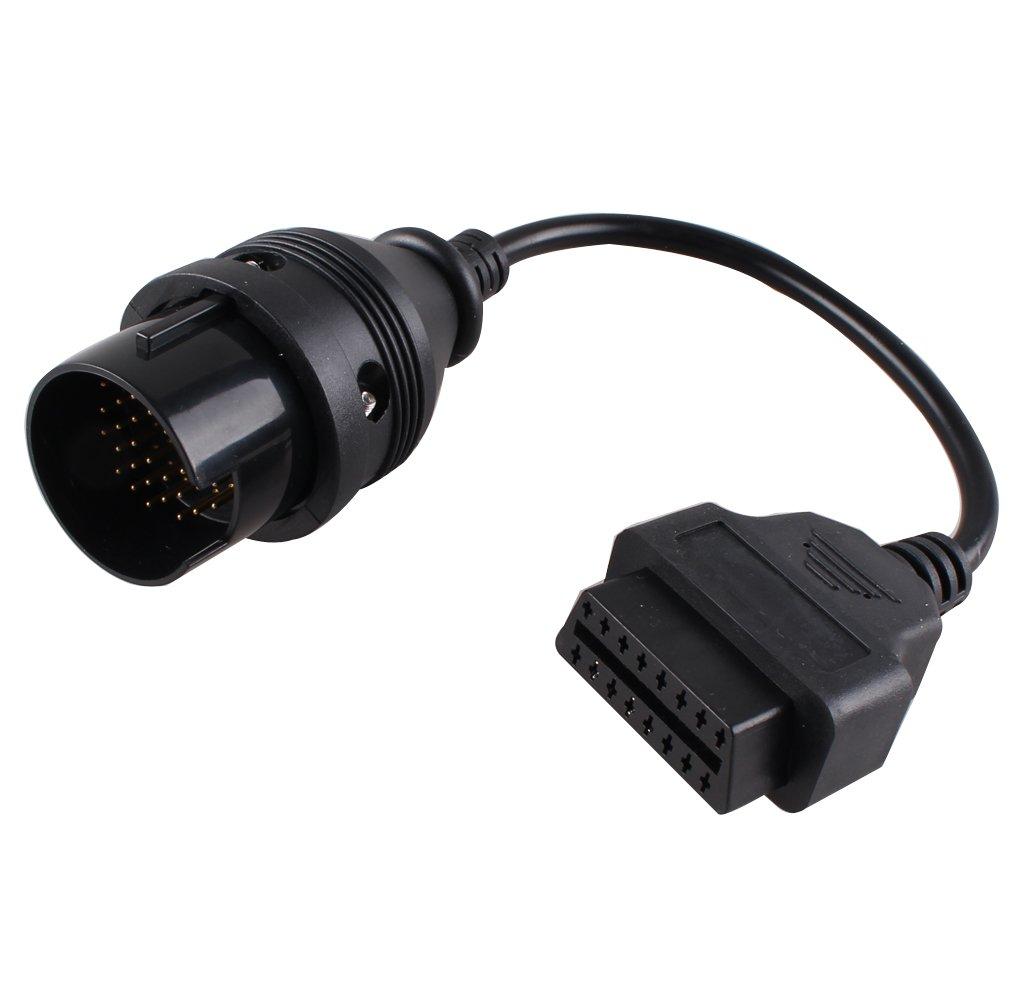 OBDII OBD2 38-контактный к 16-контактному диагностический адаптерный кабель-разъем для Mercedes Benz