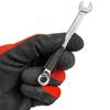 JCB 75 degree angled open end wrench 8mm CR-V steel double ended