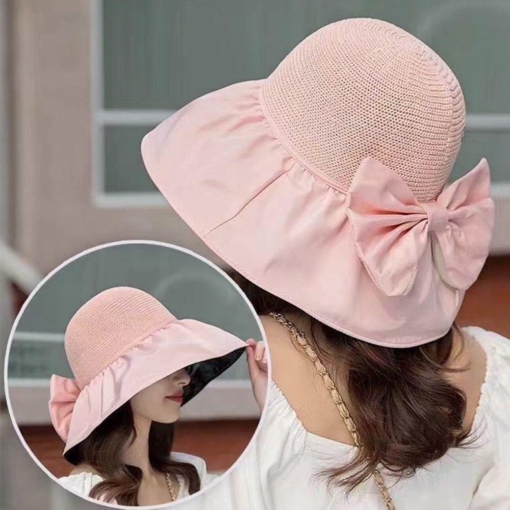 Foldable Sun Cap Anti-UV Sunshade Hat Women Panama Hat
