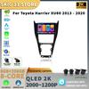 Android 13 Для Toyota Harrier XU60 2013 - 2020 Автомагнитола Автомобильный Мультимедийный Плеер Навигационный Экран WIFI Carplay Стерео Головное Устройство