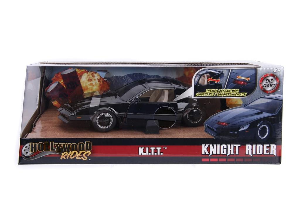 Jada Toys HOLLYWOOD Series Knight Rider Knight 2000 Завершенный продукт 1/24 KITT