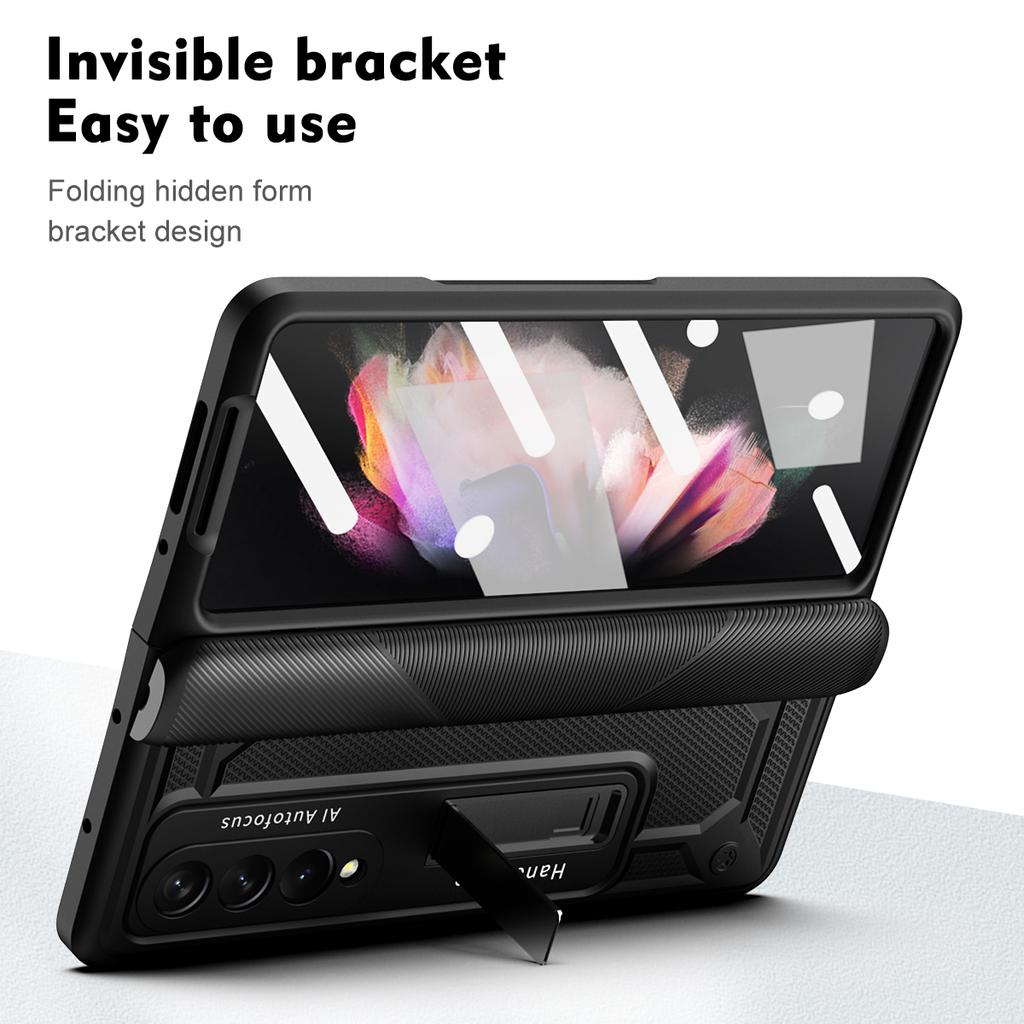 For Samsung Z Fold 4 5g Front Glass Protector Film Folding Case For Samsung Galaxy Z Fold 4 Fold4 Zfold4 Phone Cover