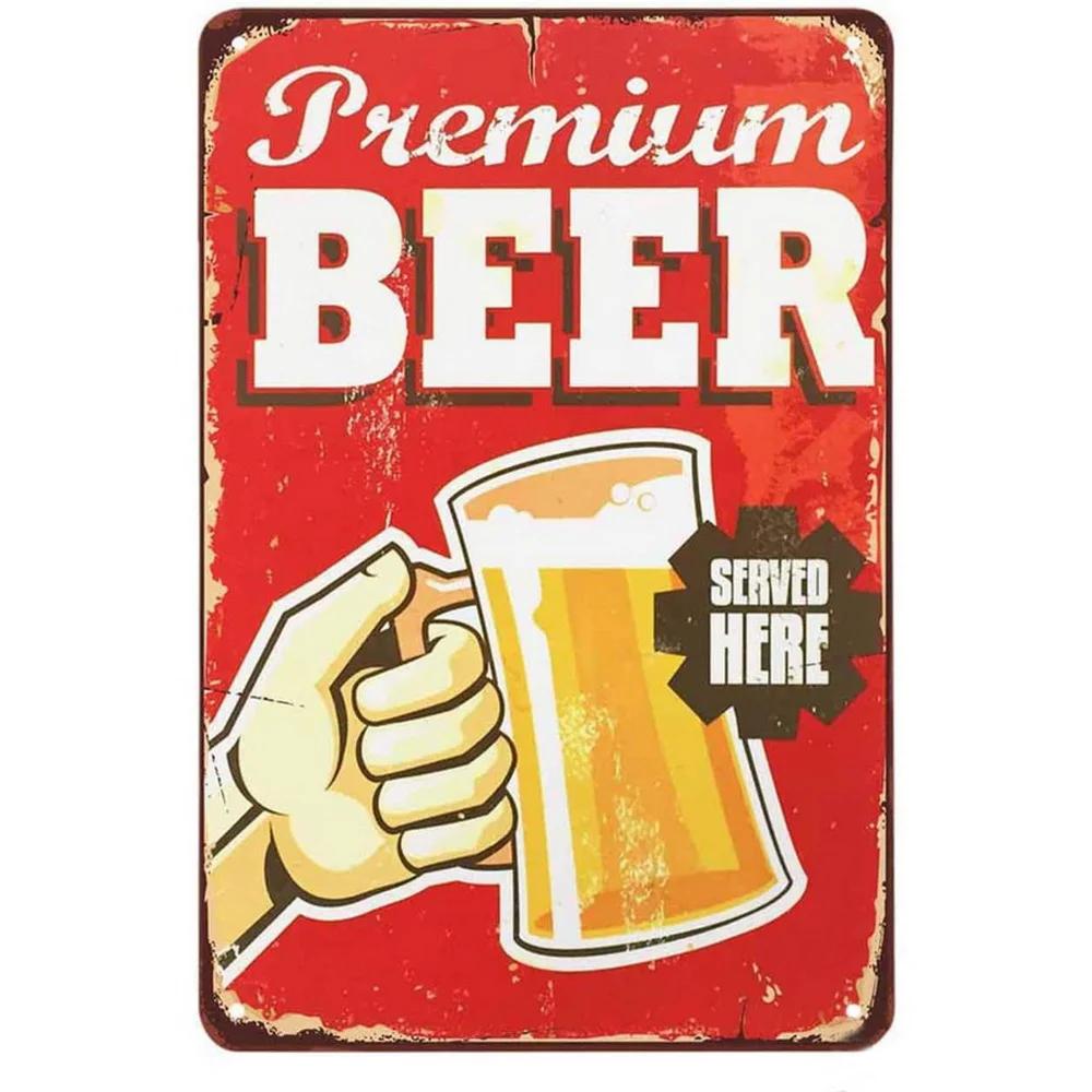 I Beleive In Have Another Beer Metal Tin Signs Posters Plate Wall Decor for Bars Man Cave Cafe Clubs Retro Posters Plaque