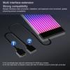 ARGB Кабель для материнской платы 5V 3 Pin Гибкий Силиконовый Синхронизация ARGB Удлинитель Питания Для ПК GPU CPU X8 Плоский (Для одного или двух 8