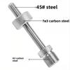 Square Hole Bottom Bracket Remover Bike Crank Puller Remover  Disassembly and Installation