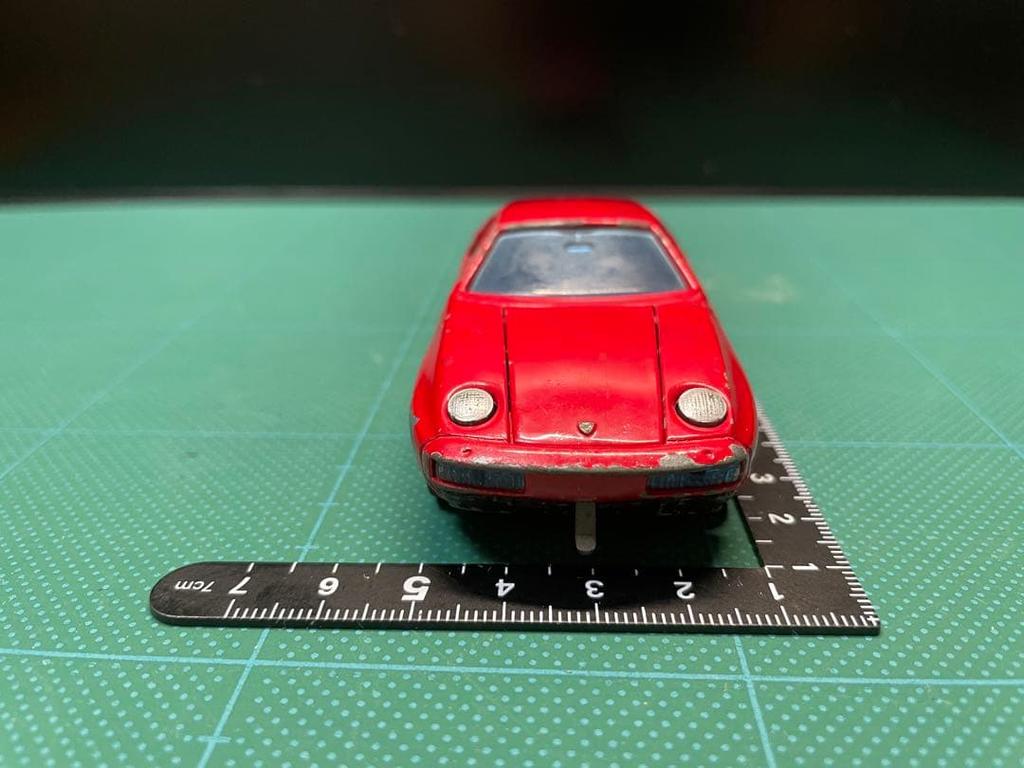 Sakura 1/43 Porsche 928 Серия Суперкаров Сделано в Японии Мини-автомобиль