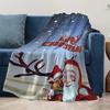 Tuniu Christmas Snowflake Throw Blanket Soft Cozy Sofa Bed Throw for Kids Teens Adults