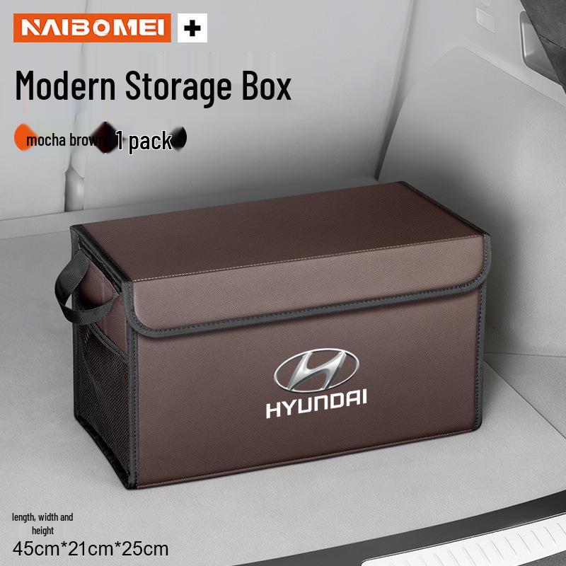 Hyundai Car Trunk Folding Storage Box for Sonata, Elantra, Mingtu, Tucson, ix35, Langdong
