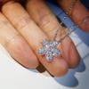 Женская подвеска Милый подарок Маленькое ожерелье с дизайном ромашки
