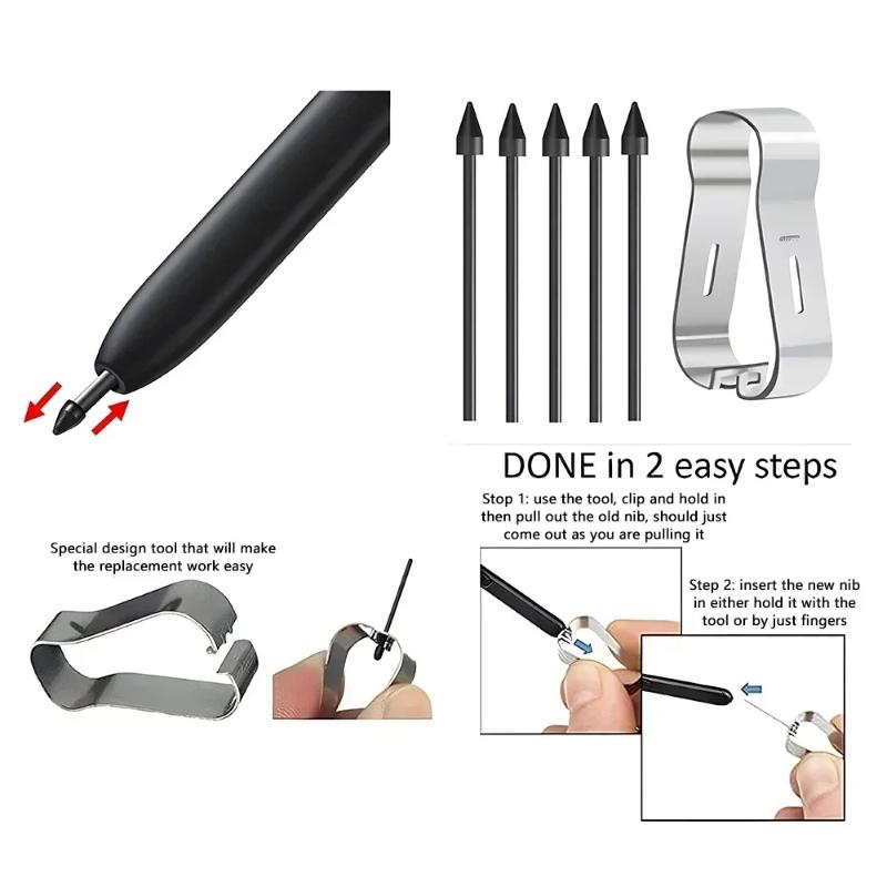 For Samsung Galaxy S25 Ultra Stylus SM-S9380 S938B/U/E S Pen Stylus S25Ultra with Replaceable Tip