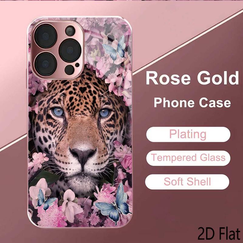 Блестящая 2D накладка 'Бабочка' Для iPhone17 18 16 15 14 13 12 11 Pro Max XS XR 8 7Plus Чехол для телефона Ударопрочный Защитная задняя крышка