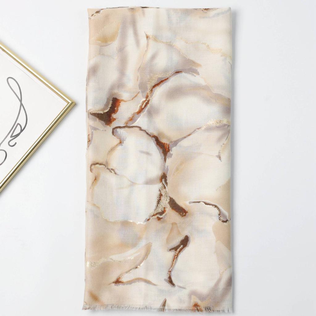 2024 Spring And Autumn Winter New Cotton And Hemp Long Thin Scarf Travel Versatile Sunscreen Warm Shawl For Women