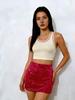 Мини-юбка bodycon с пайетками, весна/лето 2026 - Европейский и американский стиль