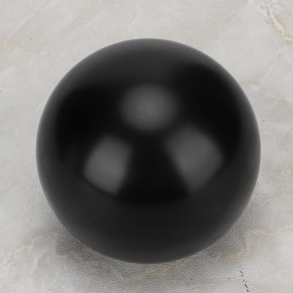 Универсальный рычаг переключения передач автомобиля круглой формы алюминиевый адаптер ручки переключения передач черный