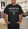 Новая футболка Monster Energy Мужская Женская Футболки Топ
