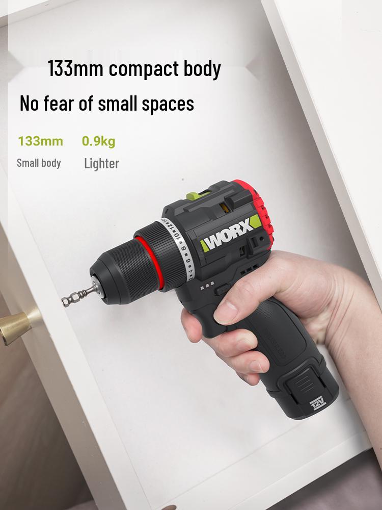 Бесщеточная ручная дрель Wickes WE204 50 Н с литиевой батареей - Компактный электрический инструмент: дрель и шуруповерт