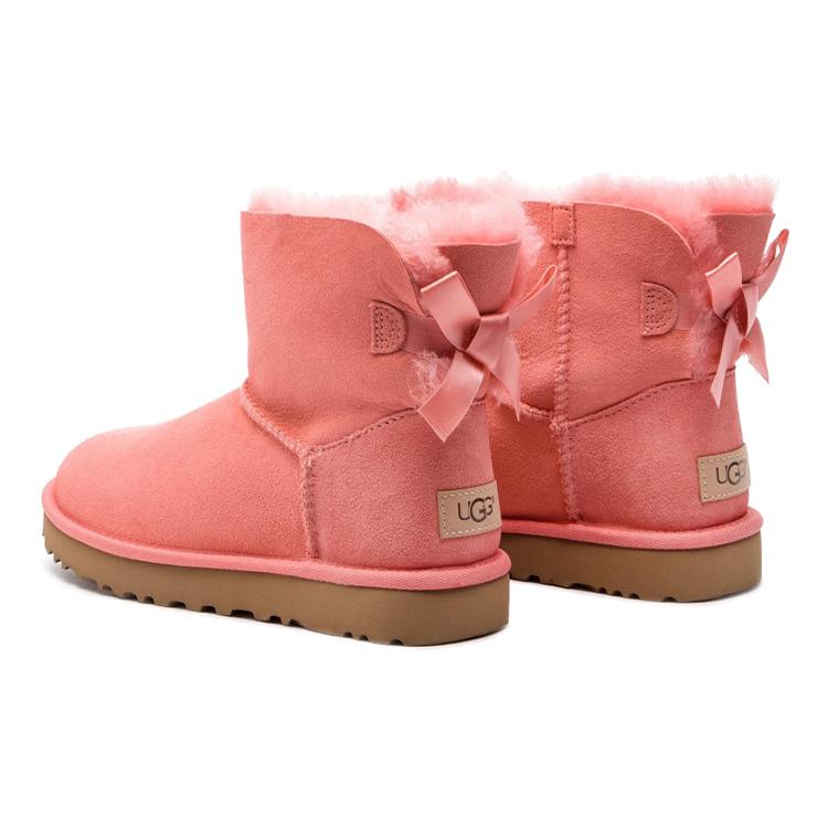 UGG Мини Бэйли Боу II на флисовой подкладке Розовые Женские 1016501-LNT