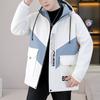 Мужские куртки Молодежные куртки Весна и осень Повседневная Красивая студенческая одежда с капюшоном Мужские комбинезоны Пальто