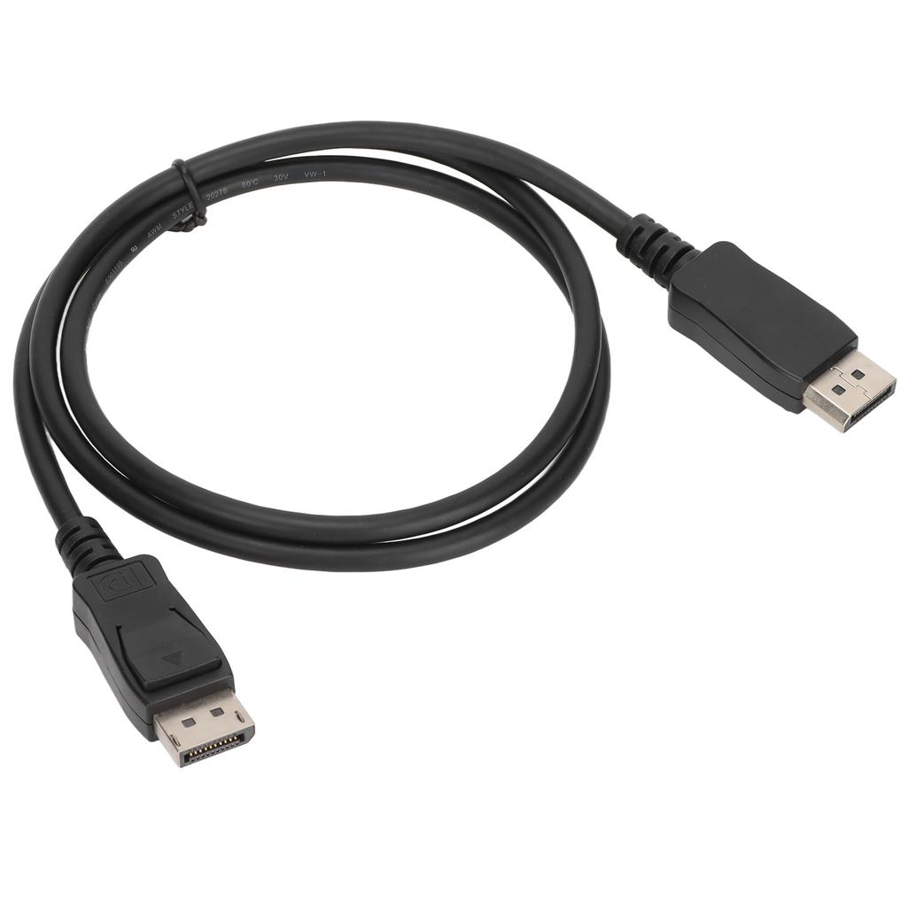 Кабель DP Male to DP Male, высокоскоростной 32AWG 4K 60 Гц HD DisplayPort кабель с пылезащитным чехлом 1,5 м 4,9 фута