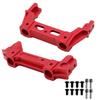 Aluminum Alloy Front Rear Rail Bumper Mounts Stand for 1/10 RC Crawler AXIAL SCX10 II 90046 90047 Metal Upgrade Parts