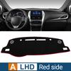 Car Dashboard Cover For Toyota Vios Gen 4      trument Desk Sun Shade Mat Non-slip Pad Accessories