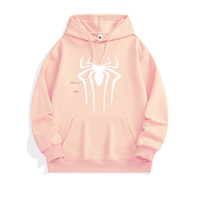 Men Women Spring Autumn Sweatshirt Spider Print Hoodie  Casual Sportwear Outdoor Harajuku Pullover