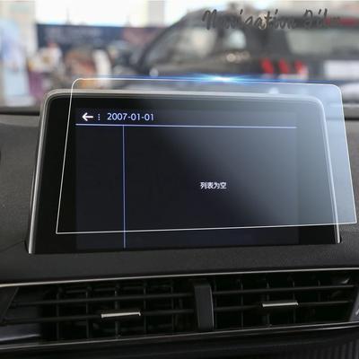 Защитная пленка для экрана навигации автомобиля для Peugeot 408 4008 508 5008, защитная мембрана из закаленного стекла для экрана GPS, аксессуары