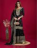 Indian Pakistani Bollywood Salwar Kameez Sharara Palazzo Set Women Party Wear Ethnic