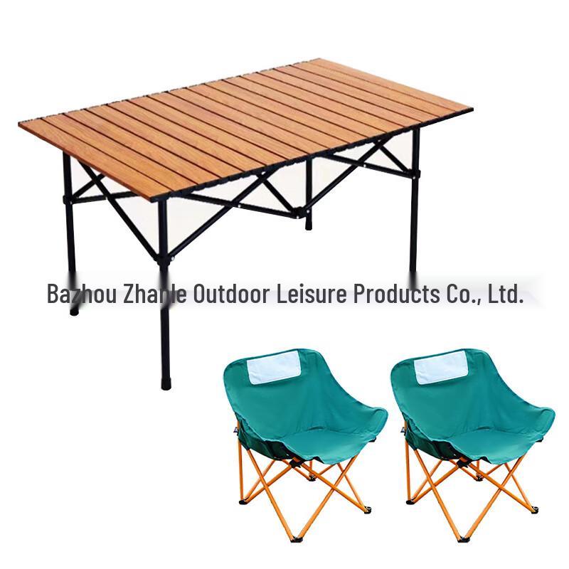 Outdoor Folding Camping Table with Chairs