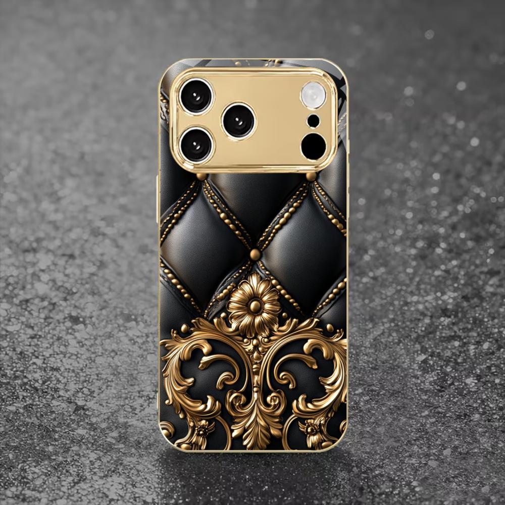 Красочный гальванизированный стеклянный чехол для телефона iPhone 17 16 15 14 13 12 11 Pro Max Plus 16E 17Air