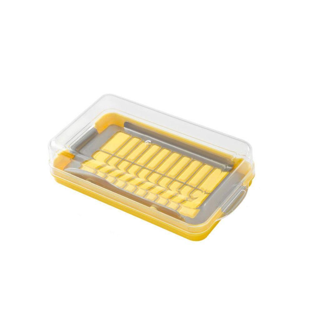 with Spoon Butter Cutter Storage Box with Cutting Net Cheese Container  Kitchen Baking